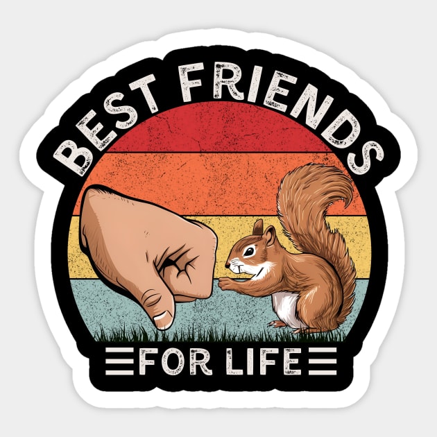 Squirrel Best Friends For Life Sticker by aesthetice1